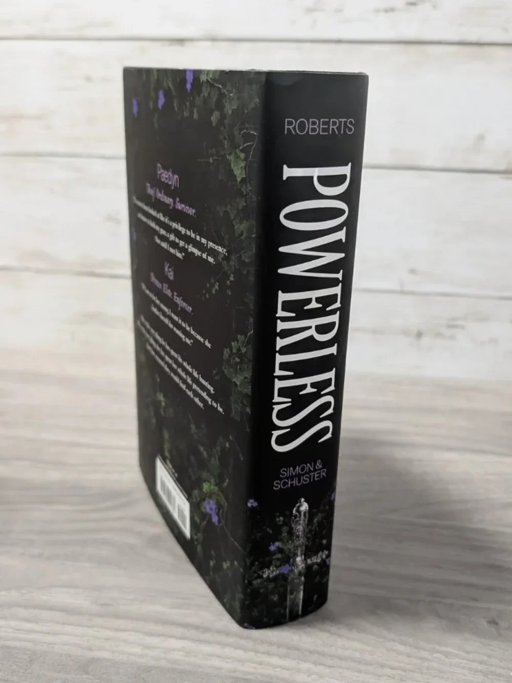 Powerless by Lauren Roberts Hardcover
